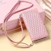 Phone Case For Samsung Galaxy S24 S23 S22 S21 S20 Plus Ultra A54 A34 A14 A73 A53 A33 A23 A13 A72 A71 A32 A52 A51 A22 Handbag Purse Wallet Case Zipper with Remo