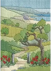 Derwentwater Designs Summer Walk Long Stitch Embroidery Kit