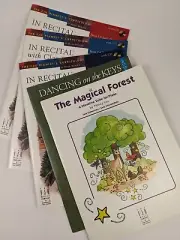 Bundle of 5 Elementary to Late Intermediate Classical Piano Books, Some with CD