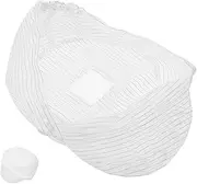 [HEALLILY] Comfortable Mesh Chef Hat Baker Chef Cap Unisex Design for Kitchens Catering Services White
