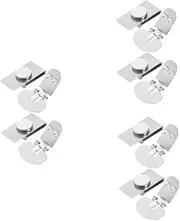 [LALADEFIEE] Magnetic Tie Clip Tie Collar Bar Pin Stainless Tie Clip Stainless Steel Silver