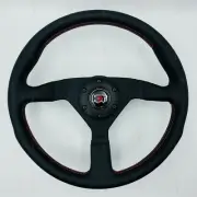 MOMO STEERING WHEEL MONTECARLO RED 350MM HDT Red & Black Horn 100% Genuine MOMO
