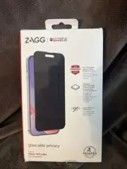 ZAGG InvisibleShield Glass Elite Privacy Screen Protector For iPhone 14 Pro Max