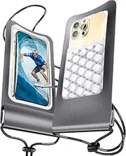eSamcore Waterproof Phone Pouch Floating, [2-Pcs] Waterproof Phone Case Bag Cruise Essentials IPX8 water proof phone pouch iPhone 14/ 13/ 12 Pro Max Samsung Galaxy S22 S23 Note 9 Travel Essentials
