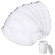 10 Pack 5 Gallon Paint Strainer Bag Fine Mesh Paint Filter w/ Elastic Drawstring