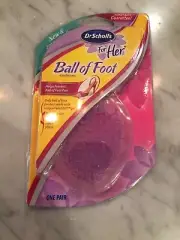 Dr Scholls “For Her” Ball Of Foot Cushions For ALL Women’s Shoes NEW Sealed Pak