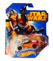 Star Wars Hotwheels -- Luke Skywalker Sports Car -- Die Cast, 2014