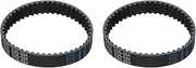 uxcell 2pcs HTD-5M Rubber Timing Belt 47 Teeth, 235mm Pitch Length x 15mm Width x 3.6mm Height, Closed Loop Pulley Timing Belt