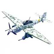 1/72 Scale Diecast Alloy WWII German Stuka JU-87G2 Dive Bomber Simulation Model