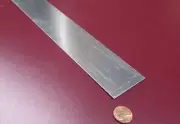 1100 Aluminum Bar Softened (O) .032" (1/32") Thick x 2" Wide x 24" Long, 3 Units