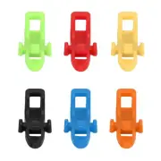 Fishing Rod Hook Keepers Fish Lure Bait Holders With 3 Size Elastic Rubber R