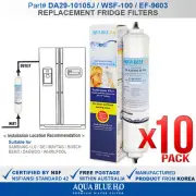 10X Samsung External Fridge Filter for model SRS615DP replacement (DA2010CB)