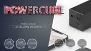 POWERCUBE: USB TYPE-C Charger Powerboard with 240V outlets and USB TYPE-A