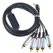 PSP Slim 2000 / 3000 COMPONENT AV Cable - Gold Plated HD TV wires NEW in PACKAGE