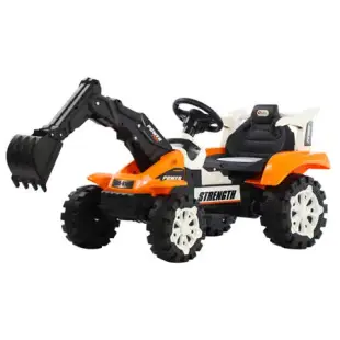 TECHONE MOTO32 PLUS 兒童挖土機男孩四輪充電超大挖土機可坐怪手玩具超大號工程車全電挖臂