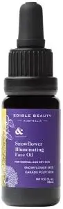 EDIBLE BEAUTY AUSTRALIA & Snowflower Illuminating Face Oil 15ml