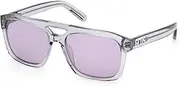 [GCDS] GD0058 Sunglasses 20Y shiny grey 56/16/140 UNISEX, 20y Shiny Grey, 56/16/140
