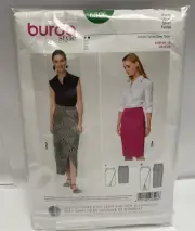 Burda Style Sewing Pattern 6506 Pencil Skirts Contour Waistband 8-20