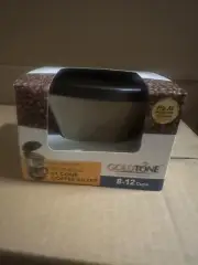 GoldTone Reusable #4 Cone Coffee Filter for KRUPS Makers Replacement F05342