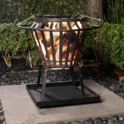 jumbuck brazier bbq fire pit combo