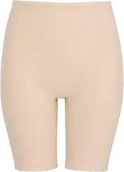 [Wing] ER6363 Women's Inner Bottom, 100% Cotton (Body Fabric), Cool to The Touch, 100% Cotton, Crunchy Type, 3/4 Length, Spring, Summer