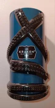 New The KRAKEN Black Spiced Rum Plastic Tiki Cup Collectible Blue Limited Ed.
