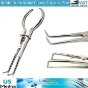 Restorative Rubber Dam Stoke Clamp Forceps Endodontic Lab Instruments 17cm