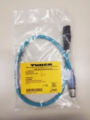RSSD RJ45 441-0.5M Turck Double Ended M12 (D code) to RJ45 shielded connector