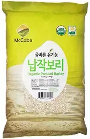 McCabe Organic Pressed Barley - Whole Grain Rolled Barley | USDA and CCOF Certif