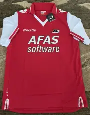 Macron AZ Alkmaar Home Soccer Jersey NWT Size L Netherland League