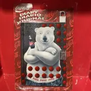 VTG 1996 Coca-Cola Diary / Journal Polar Bear Book