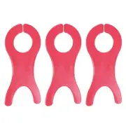 15pcs Winding Plate Board 10 x 4.8cm Thread String Winder Plate, Red
