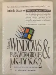 Portuguese Microsoft Windows for Workgroups 3.11 & MS-DOS 6.21 Diskettes Manual