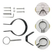 Ham Stand Pantry Organizer Rack Blow Dryer Holder Wall Mounted