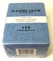 Icebreaker Deeper Talk Deck - 150 Conversation Starter Cards for Conversations