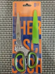 Herb Scissors w/ 5 Stainless Steel Blades and Safety Cover