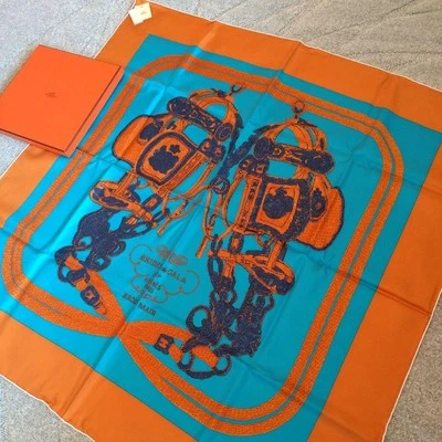 HERMES HERMES Scarf Carr Bride de Gala
