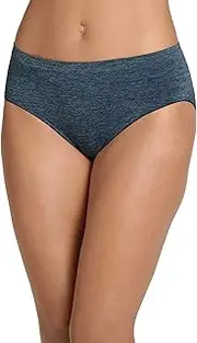 [Jockey] Women's Underwear Smooth & Shine Seamfree Heathered Hipster