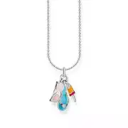 Thomas Sabo THOMAS SABO Necklace with triple summer pendant