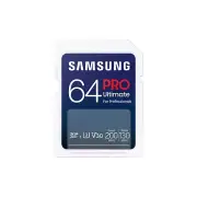 Samsung Pro Ultimate, MicroSD, UHS1 MB-SY64S/WW, 64GB, White