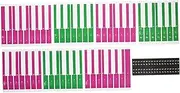 BESTonZON Piano Keyboard Stickers Piano Decal for Beginners 88-Key Easy Apply/Remove Plastic