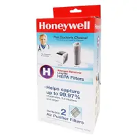 在飛比找蝦皮購物優惠-Honeywell 長效型 True HEPA 濾網 2入 