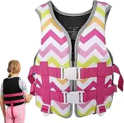 Children's Buoyancy Suit,Floatation Suit Buoyancy Kids Floats Swimming Vest | Skin-Friendly Swimwear, Swim Trainer, Float Jacket for Young Swimmers