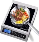 Sunmaki Professional Induction Cooktop with LCD Screen Sensorr Touch,Commercial