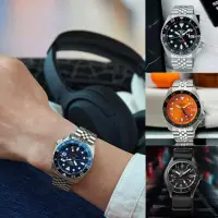 在飛比找momo購物網優惠-【SEIKO 精工】5 Sports GMT 機械錶 男錶 