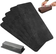 5 Pcs Sharpening Stone Pad,Tool Anti-Slip for Sharpener,Versatile Knife Pads