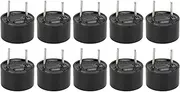 10pcs DC 3V Active Buzzer Alarm, Electromagnetic Beeper, Active Buzzer for Computers Printers Electronic Components