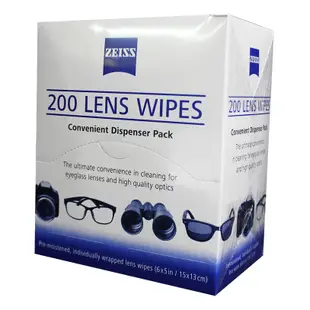 【滿願嚴選】200張 蔡司鏡面拭鏡紙 Zeiss Lens Wipes 200 Sheets 蔡司 鏡面 擦拭紙 拭鏡紙