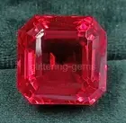 55.25 Ct IGL Certified Burma Red Ruby Natural Emerald Cut Loose Gemstone 5AIZ