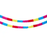 2 Piece Rainbow Honeycomb Garlands